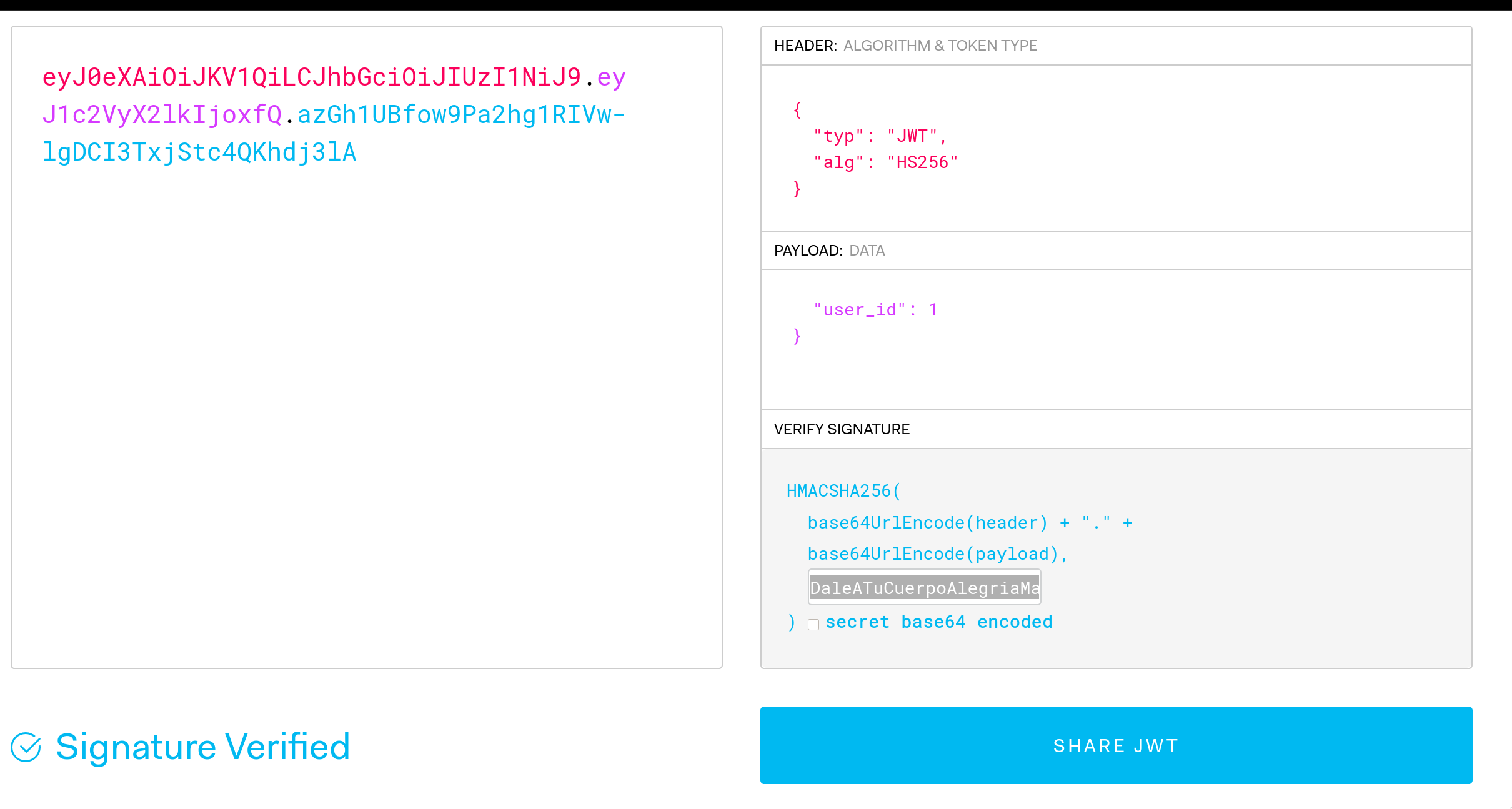 Modifying the JWT